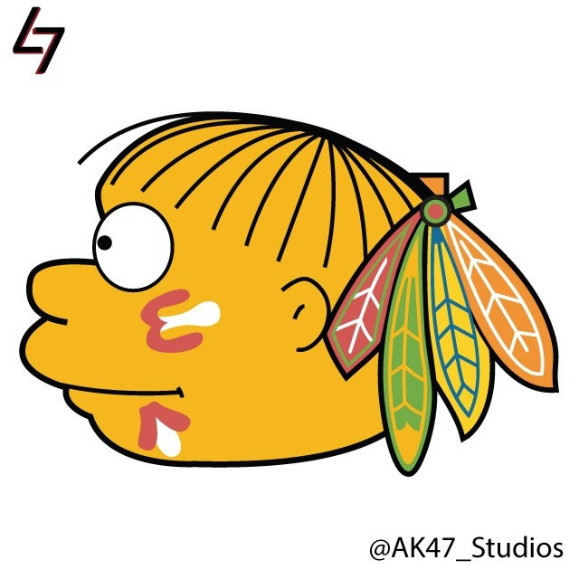 nhl logo simpsons 4