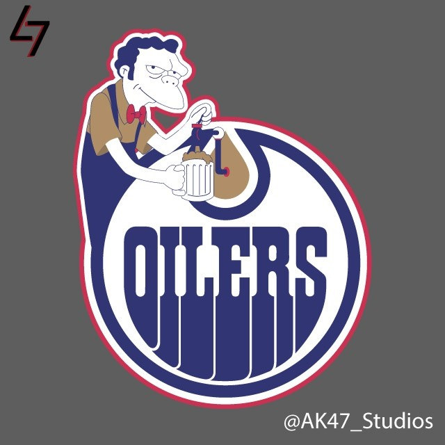 nhl logo simpsons 3