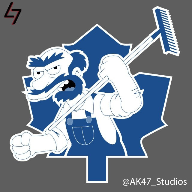 nhl logo simpsons 2