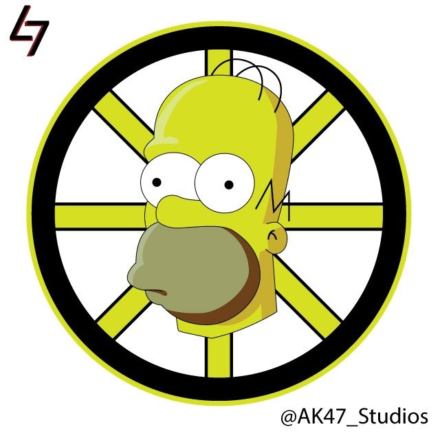 nhl logo simpsons 10