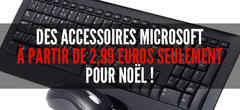 Offrez-vous des accessoires Microsoft à partir de 2,99 euros seulement pour Noël