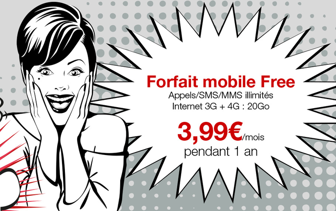 free mobile 1 euro promotion