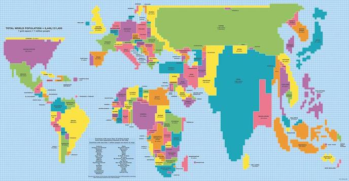14 cartes du monde insolites à offrir