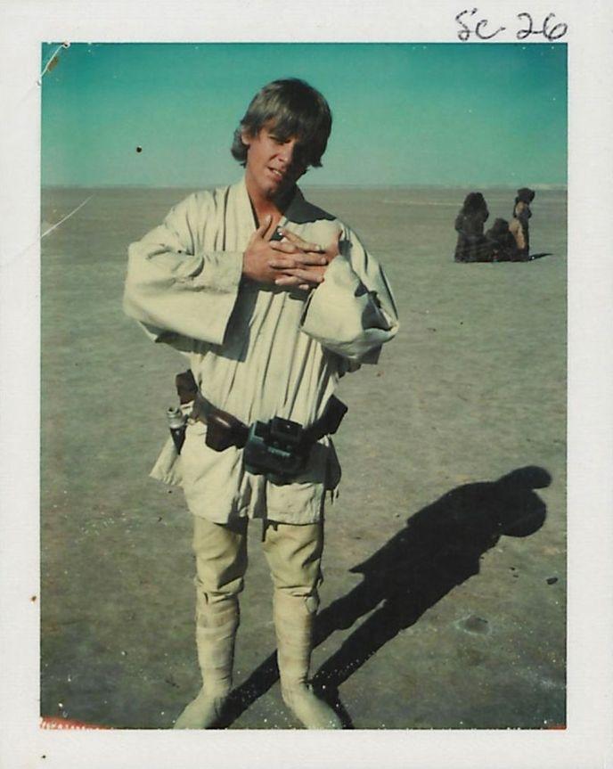 Star Wars polaroids