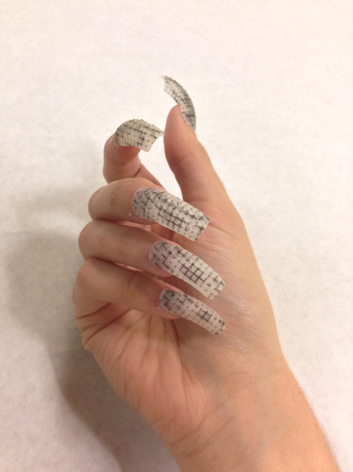Nail art impression 3D