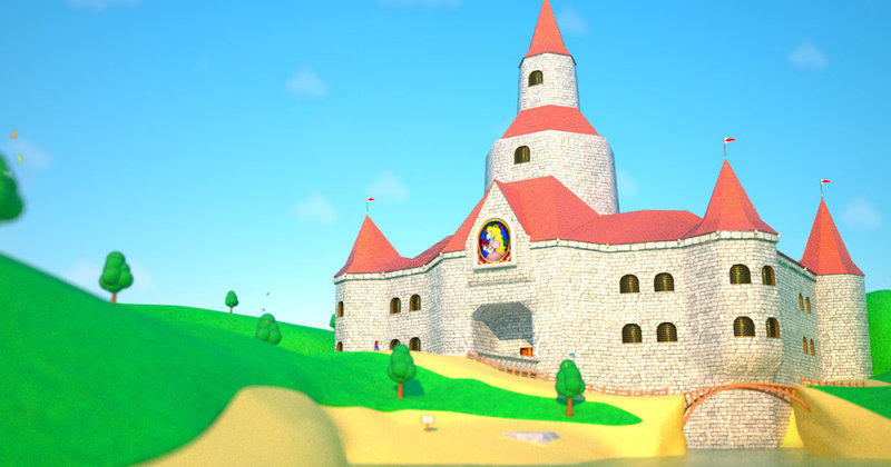 Combien vaut le château de Peach dans Super Mario 64 ?
