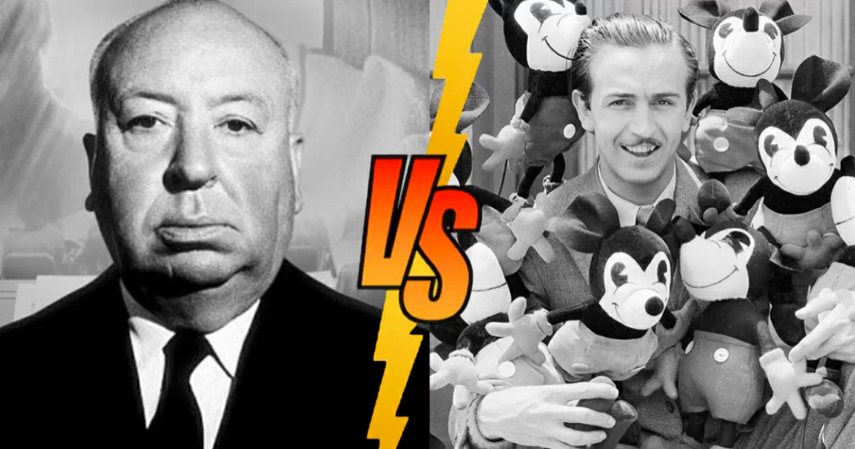 Pourquoi Alfred Hitchcock et Walt Disney se détestaient ?