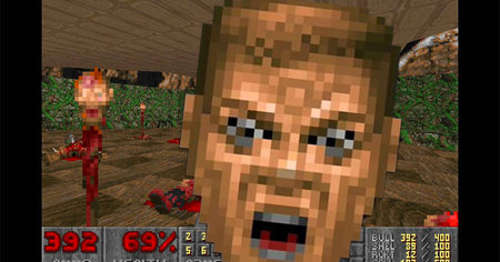 DOOM : bug ou erreur dans le code, l'étrange histoire derrière la OUCH face