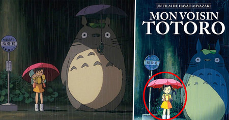 Mon Voisin Totoro : ce secret derrière la mystérieuse fille de l'affiche qui n'est pas dans le film