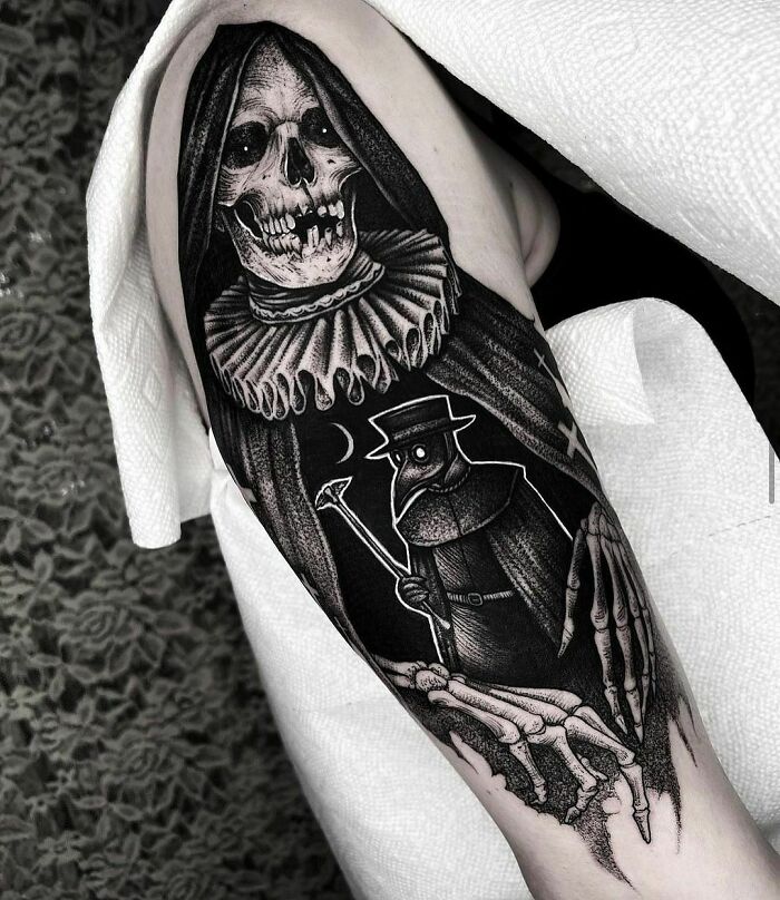 tatouage mort