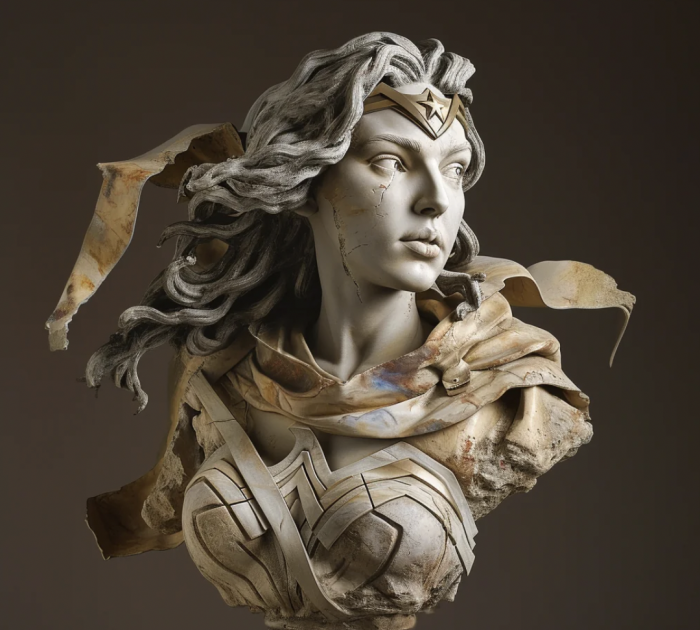  sculpture wonder woman