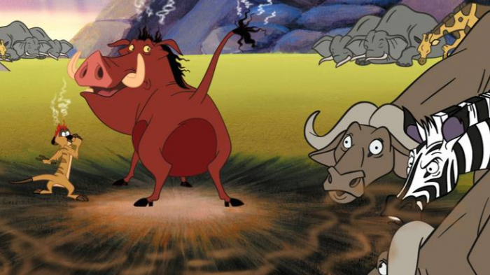 The Lion King 1½ Timon & Pumbaa fart