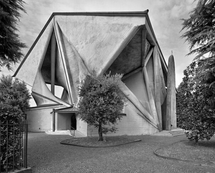 architecture du XXe siècle Église, Bergame, Italie  