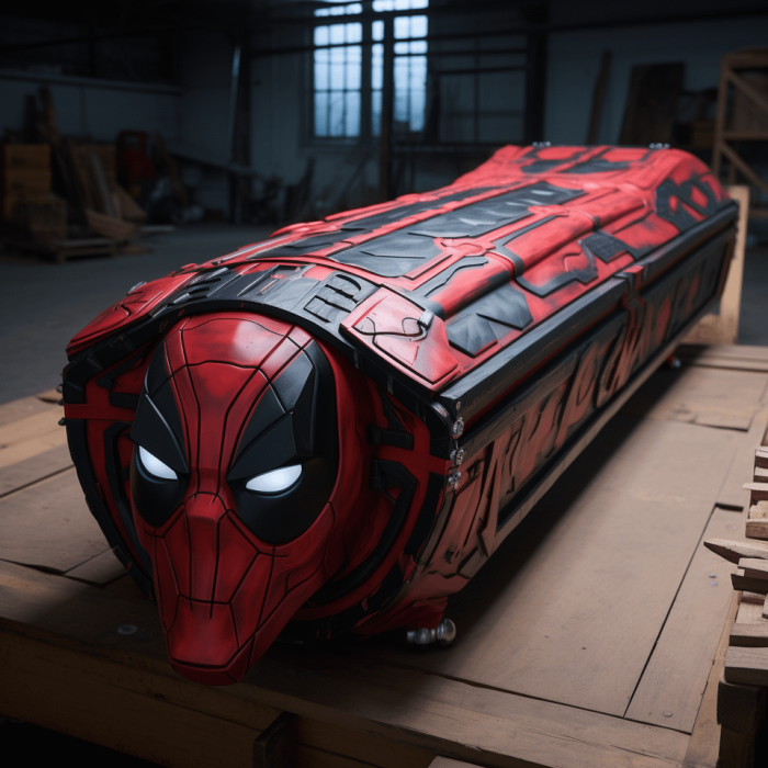 Cercueil de Deadpool