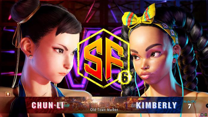 Chun-Li vs Kimberly