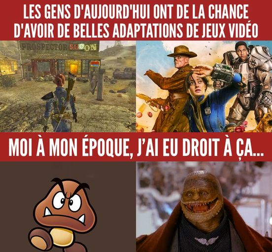 Fallout et Super Mario Bros