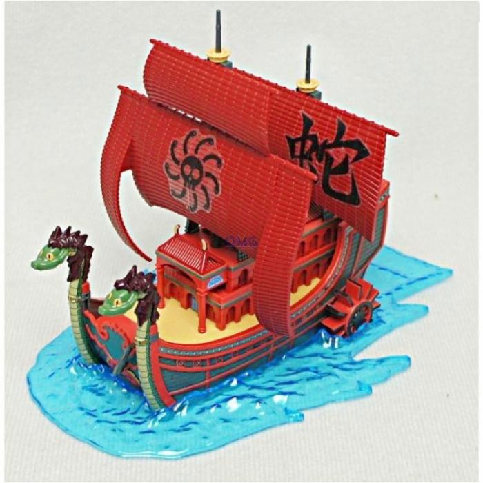 One Piece : la maquette du bateau Nine Snake de Boa Hancock est magnifique