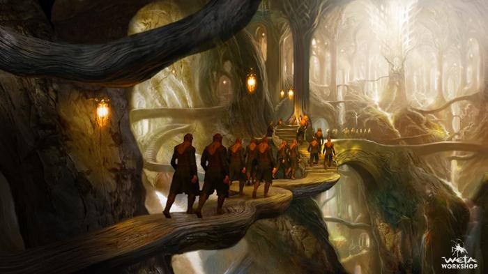 the hobbit movie concept art
