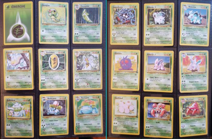 classeur cartes pokémon