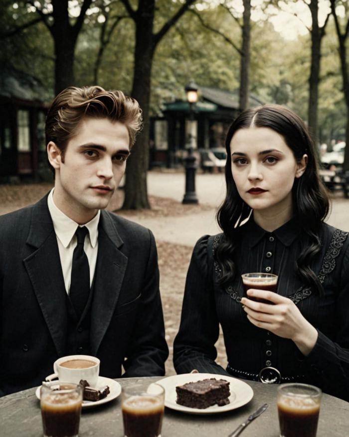 Edward Cullen et Mercredi Addams