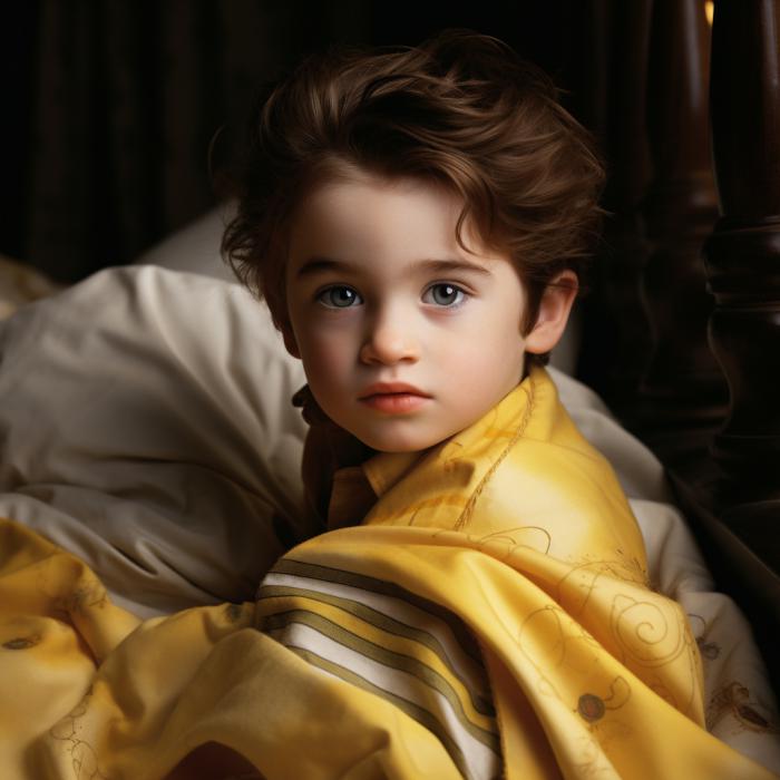 Cedric Diggory recréé en version bébé par une IA.
