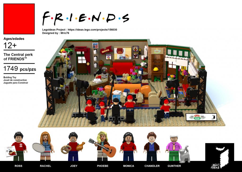 Friends : ce set LEGO imaginé par un fan français bientôt dans les