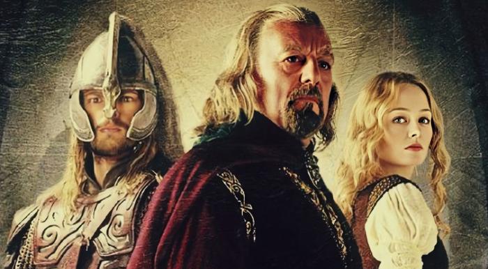 Theoden eowyn eomer rohan royal court lotr movies