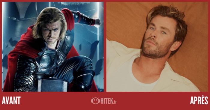 Before Chris Hemsworth after Thor 2024