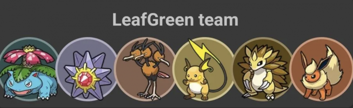 Pokémon équipe