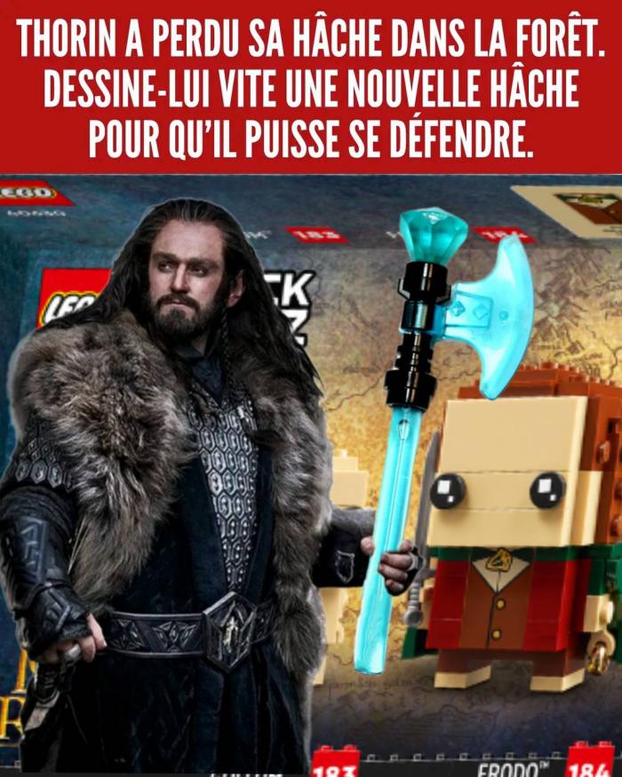 Thorin et un set LEGO