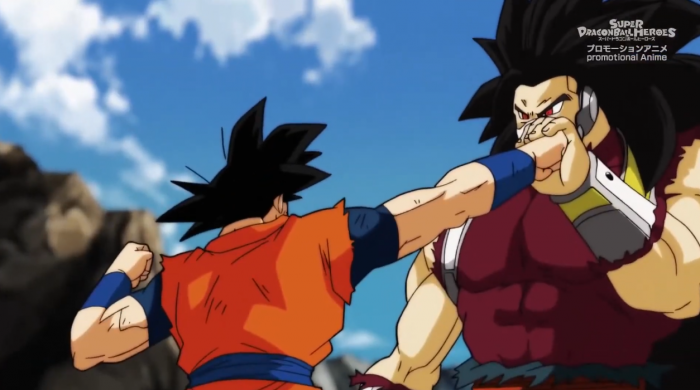 Dragon ball heroes Goku vs Cumber