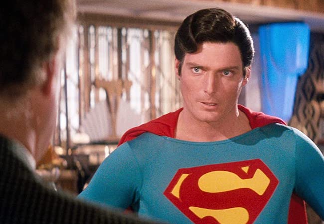 Christopher Reeve dans Superman IV