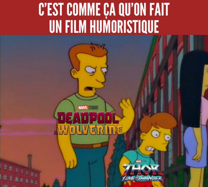 Les Simpson : Deadpool & Wolverine, Thor: Love and Thunder