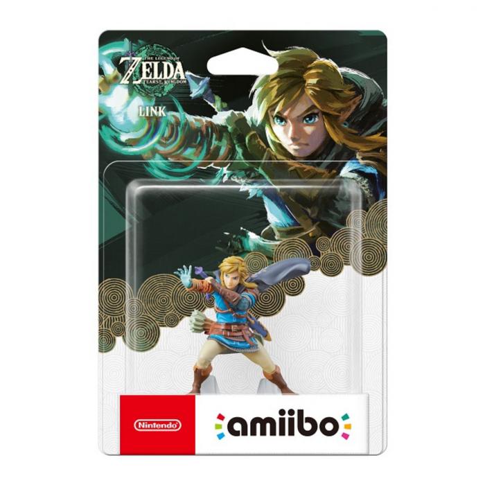 figurine amiibo link dans sa boite