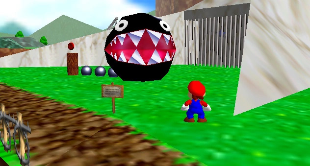 chomp super mario