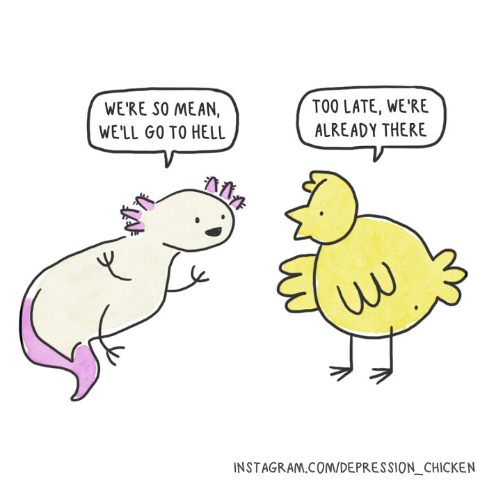 Depression Chicken 