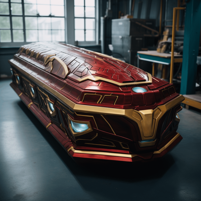 Cercueil de Iron Man