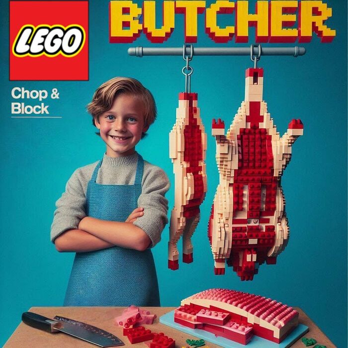 Le set LEGO boucher