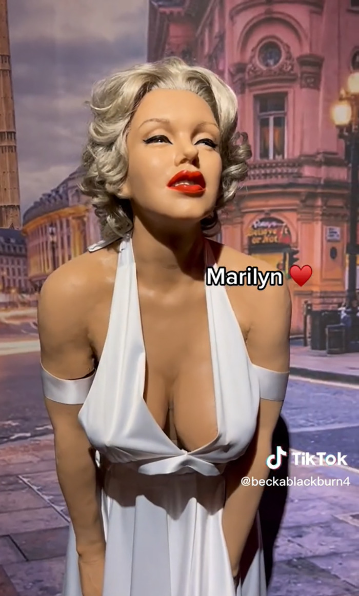 Statue de cire Marilyn