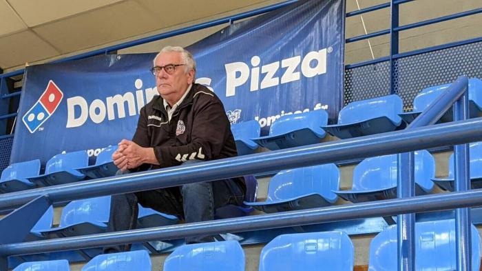 Jacques Blondy, président du club de handball