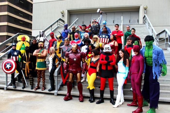 Avengers cosplays