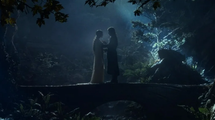 Arwen & aragorn in love lotr movie