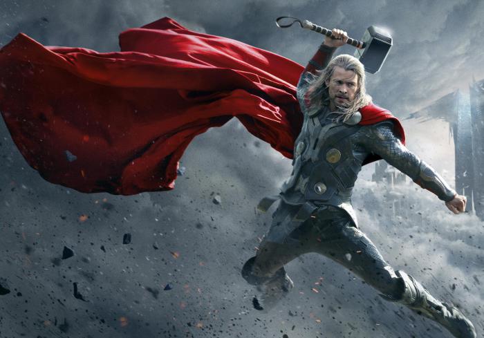 Chris Hemsworth dans la peau de Thor