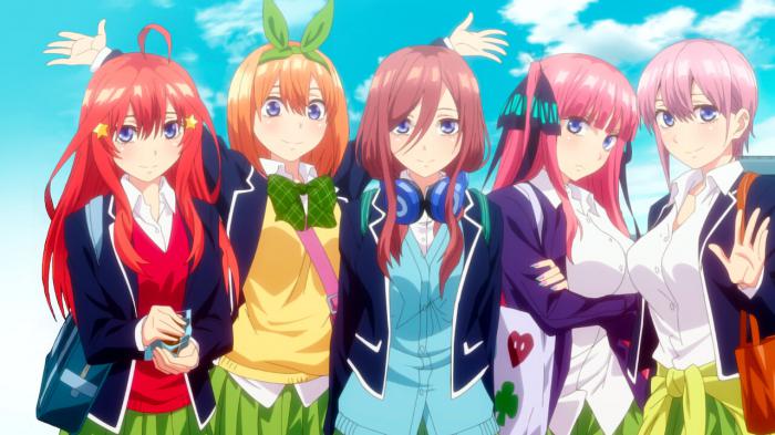 anime The Quintessential Quintuplets