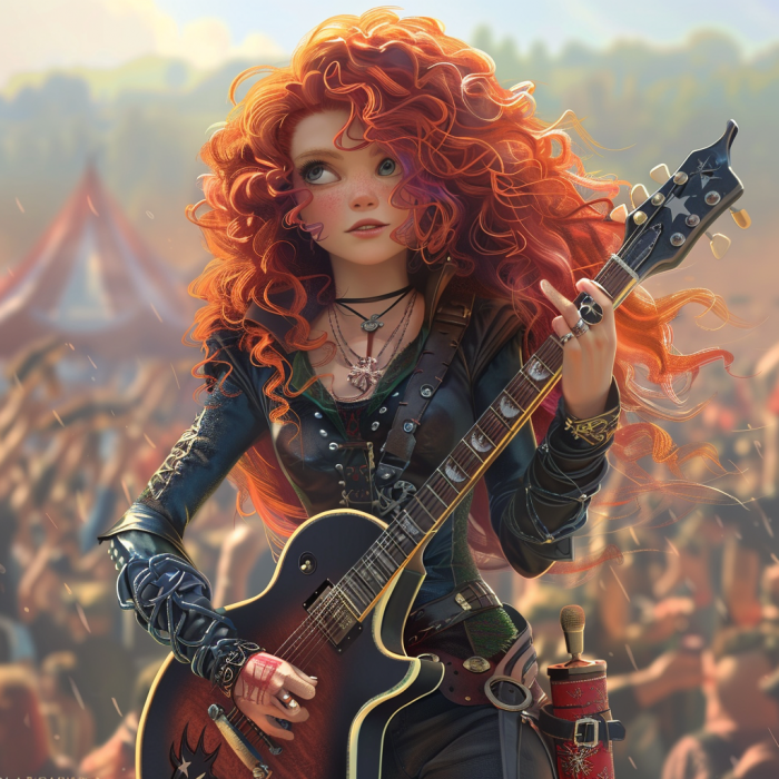 personnages disney hellfest midjourney 12