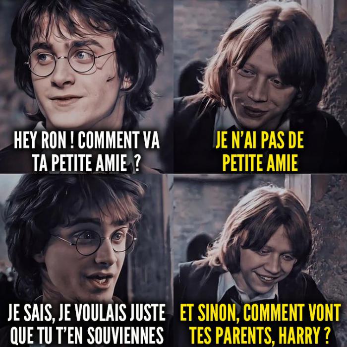 Harry Potter et Ron