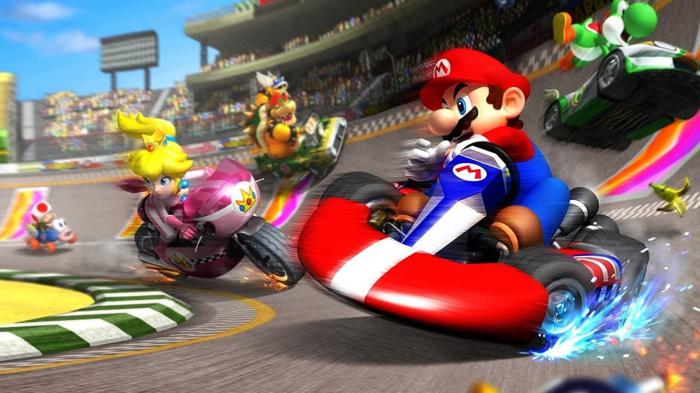 Course dans Mario Kart 8