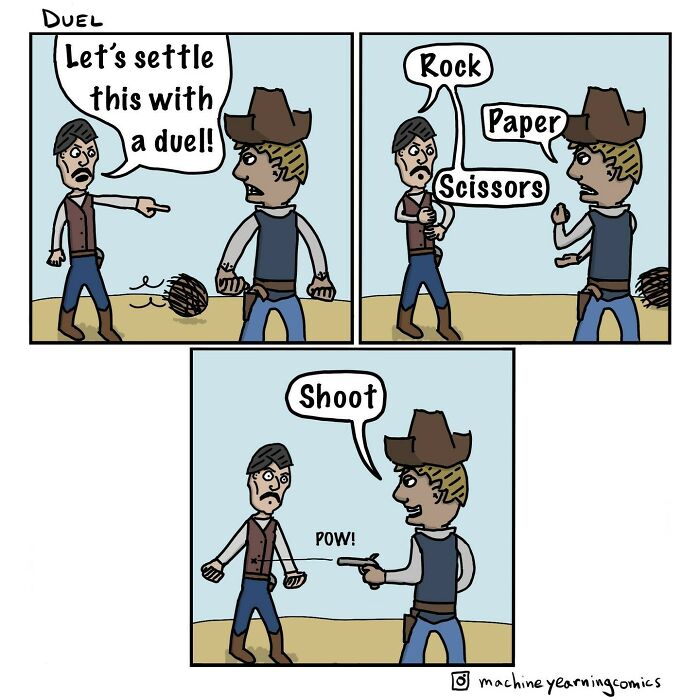 un cowboy