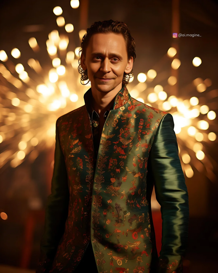 Loki lors de la fête des Lumières