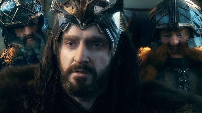 lotr Bombur & Thorin armor the hobbit movies